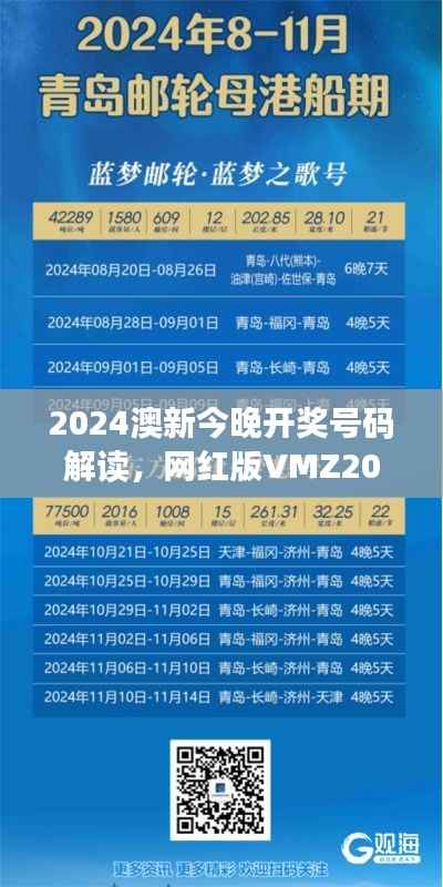 2024澳新今晚开奖号码解读，网红版VMZ204.23最新研究揭秘
