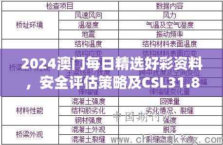 2024澳门每日精选好彩资料，安全评估策略及CSL31.84游玩指南