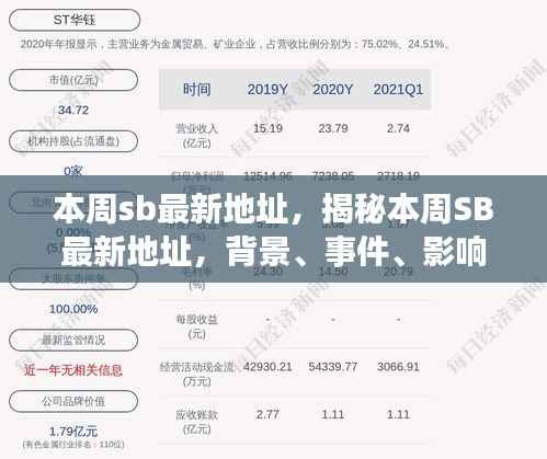 揭秘本周SB最新地址,背景、事件、影响与时代地位全解析