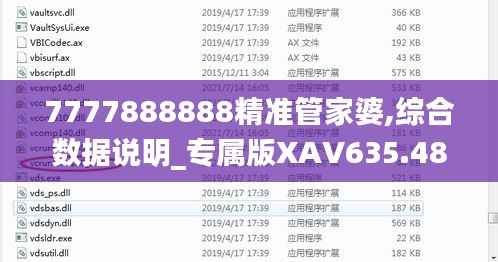 7777888888精准管家婆,综合数据说明_专属版XAV635.48
