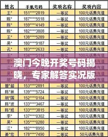 澳门今晚开奖号码揭晓，专家解答实况版DKJ784.97