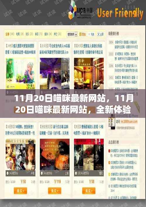 11月20日喵咪最新网站,全新体验与独特功能一网打尽