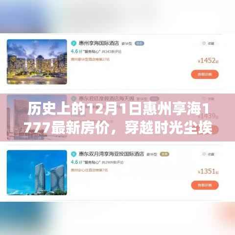 探寻惠州享海1777房价变迁史,历史与未来的交汇点——享海最新房价揭秘日回溯篇
