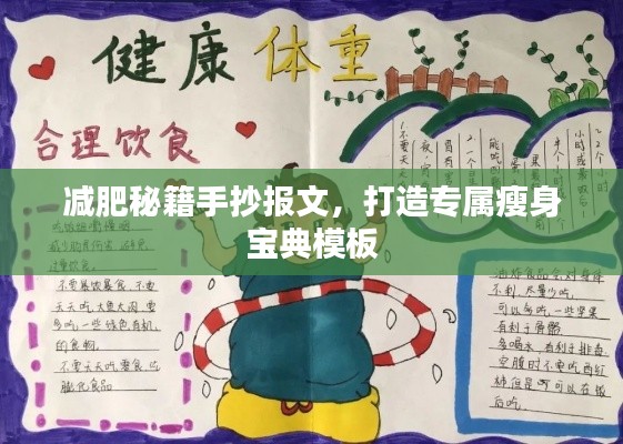 减肥秘籍手抄报文，打造专属瘦身宝典模板