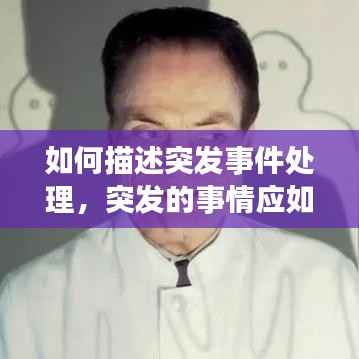 如何描述突发事件处理,突发的事情应如何描述