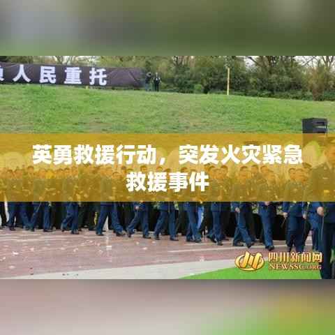 英勇救援行动,突发火灾紧急救援事件
