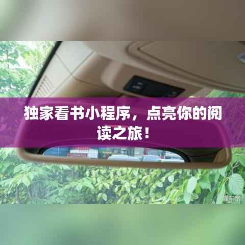 独家看书小程序,点亮你的阅读之旅!