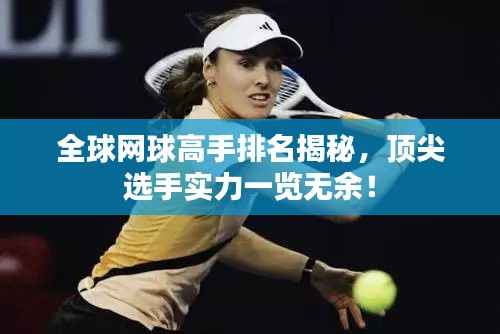 全球网球高手排名揭秘,顶尖选手实力一览无余!