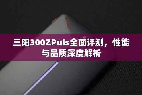 三阳300ZPuls全面评测,性能与品质深度解析