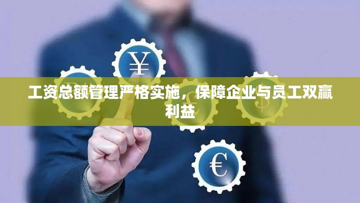 工资总额管理严格实施,保障企业与员工双赢利益